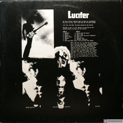 Виниловая пластинка Lucifer - Big Gun (1972)