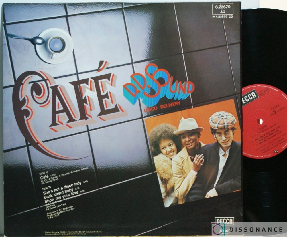 Виниловая пластинка DD Sound - Cafe (1978) - фото 1