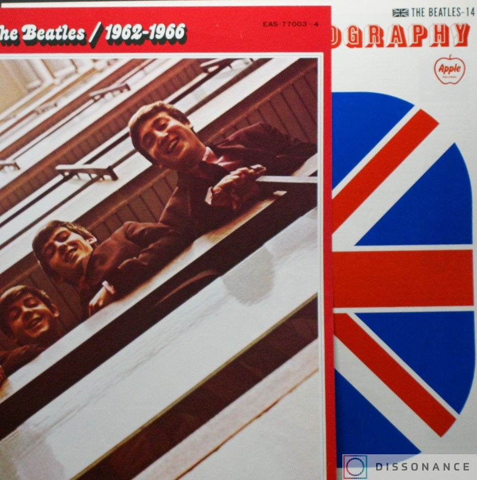 Виниловая пластинка Beatles - 1962-1966 (1973) - фото 3