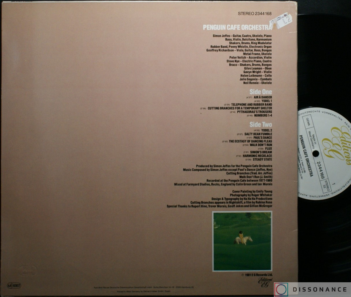 Виниловая пластинка Penguin Cafe Orchestra - Penguin Cafe Orchestra (1981) - фото 1