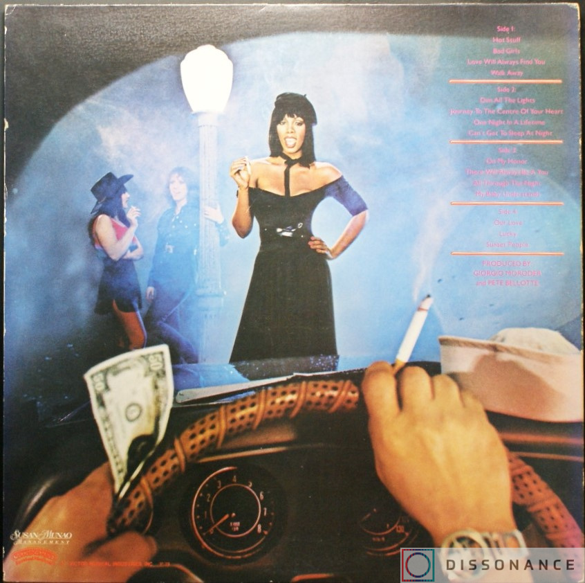 Виниловая пластинка Donna Summer - Bad Girls (1979) - фото 2