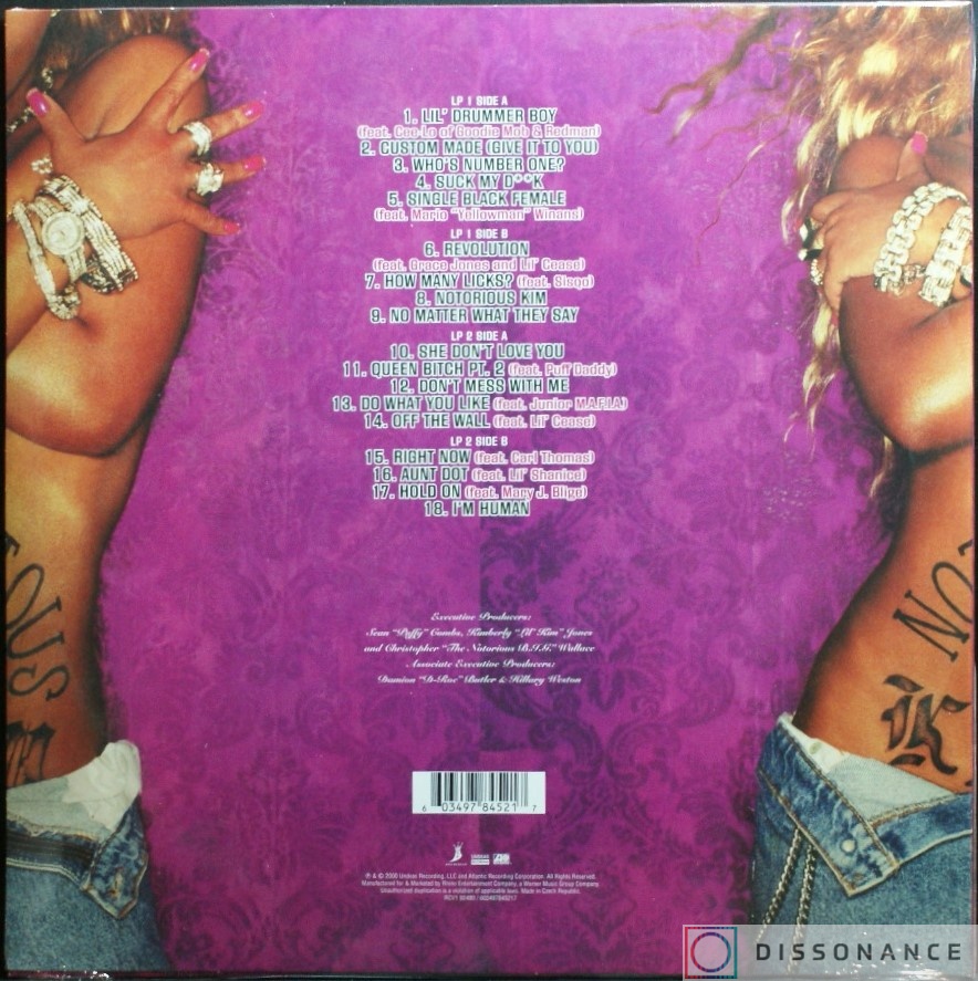 Виниловая пластинка Lil Kim - Notorious Kim (2000) - фото 1