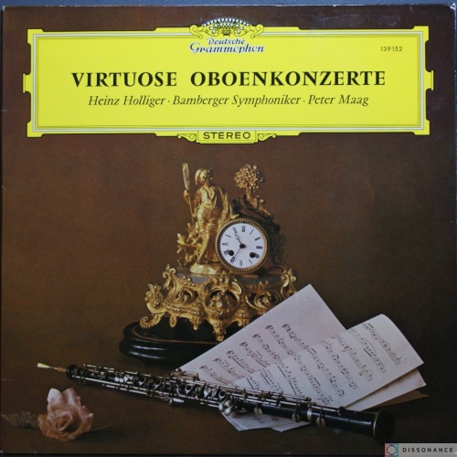 Виниловая пластинка Heinz Holliger - Virtuose Oboenkonzerte (1966)