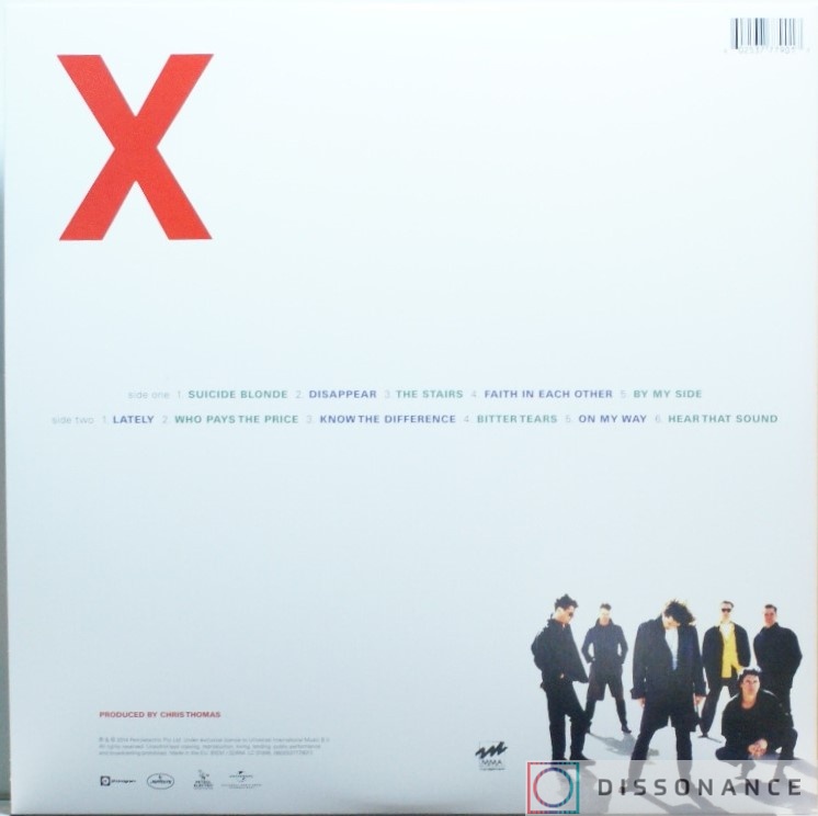 Виниловая пластинка INXS - X (1990) - фото 2
