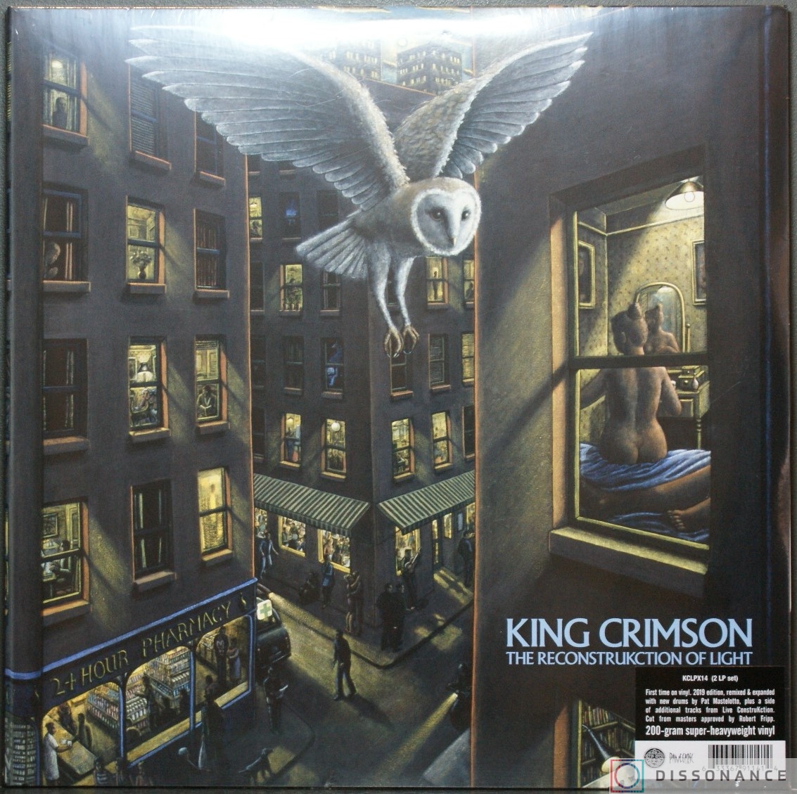 Виниловая пластинка King Crimson - Reconstrukction Of Light (2000) - фото обложки
