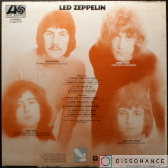 Виниловая пластинка Led Zeppelin - Led Zeppelin (1968) - фото 1