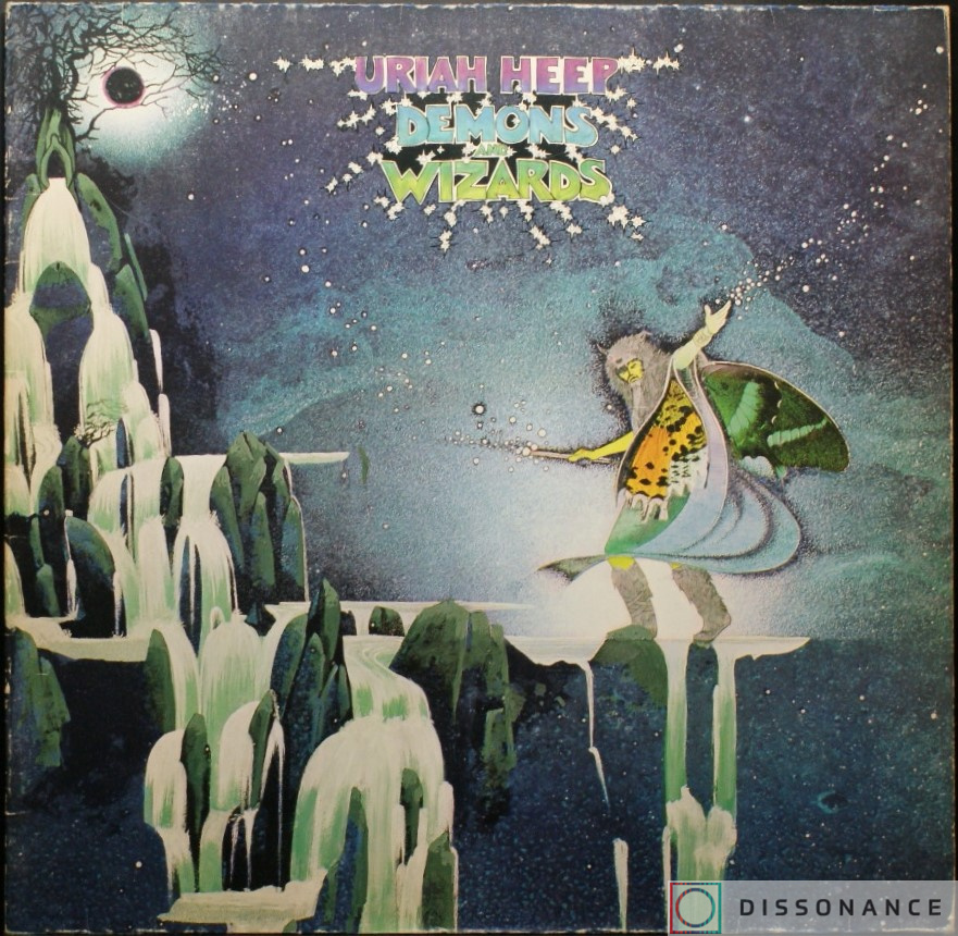 Виниловая пластинка Uriah Heep - Demons And Wizards (1972) - фото обложки