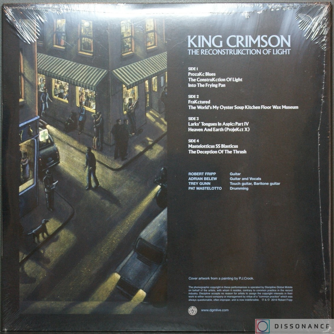 Виниловая пластинка King Crimson - Reconstrukction Of Light (2000) - фото 1
