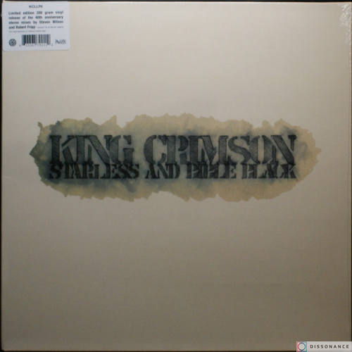 Виниловая пластинка King Crimson - Starless And Bible Black (1974)