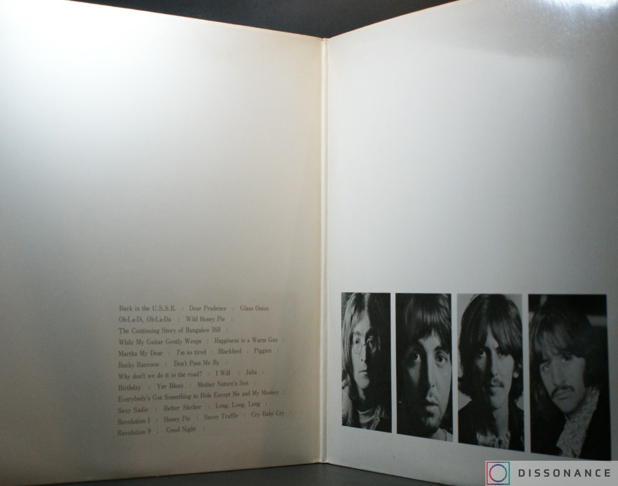 Виниловая пластинка Beatles - White Album (1968) - фото 1