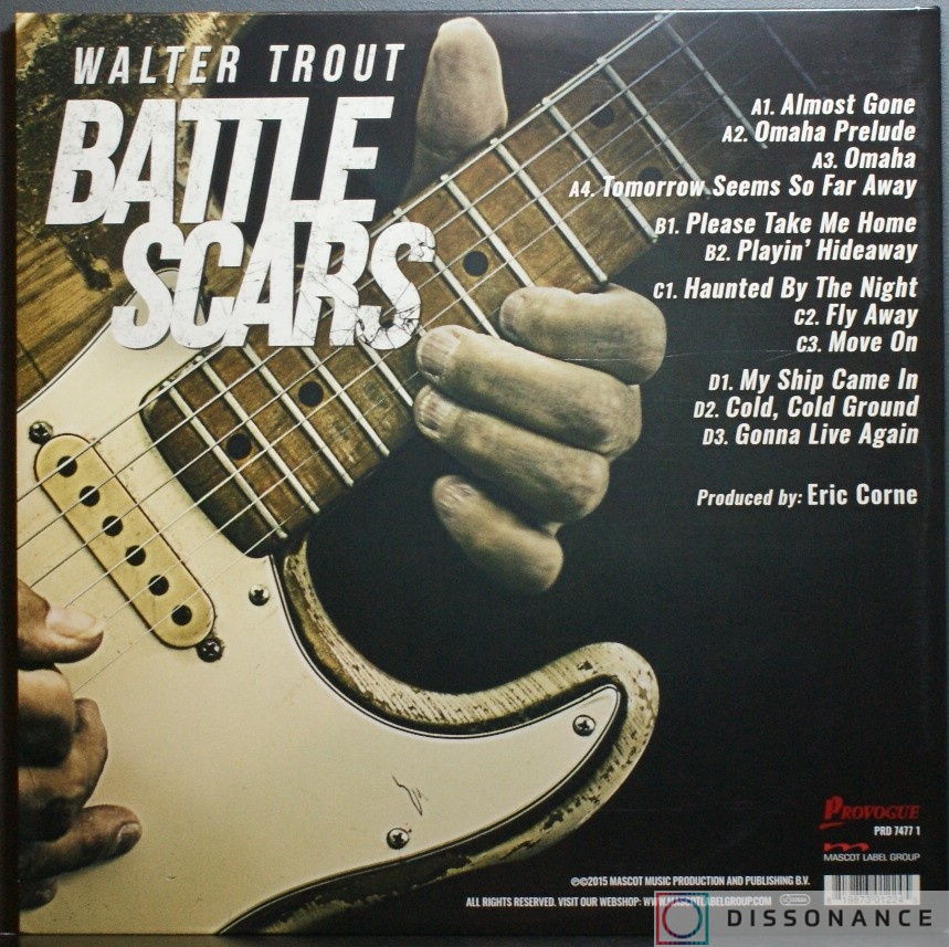 Виниловая пластинка Walter Trout - Battle Scars (2015) - фото 1