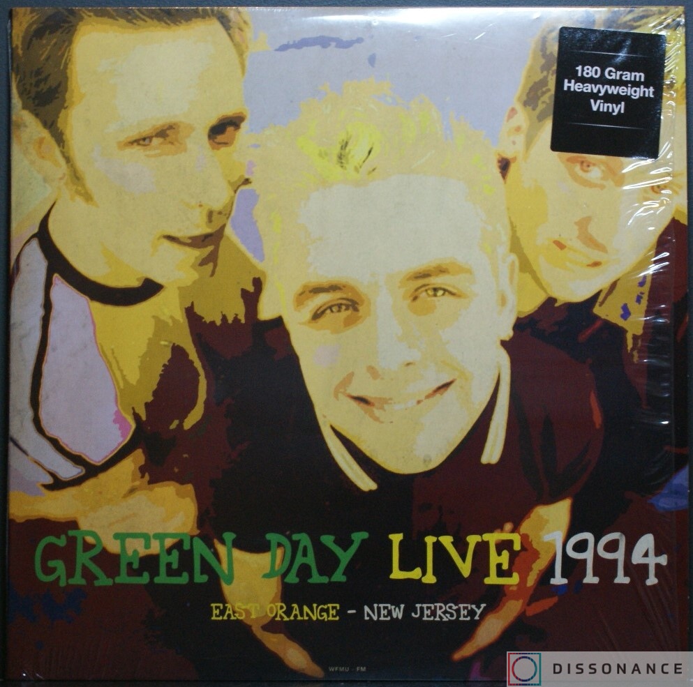 Виниловая пластинка Green Day - Live 1994 (1994) - фото обложки