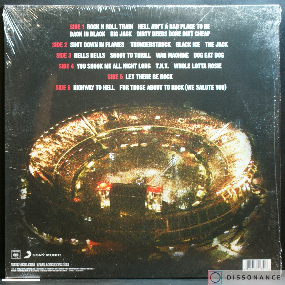 Виниловая пластинка Ac/Dc - Live At River Plate (2009) - фото 1