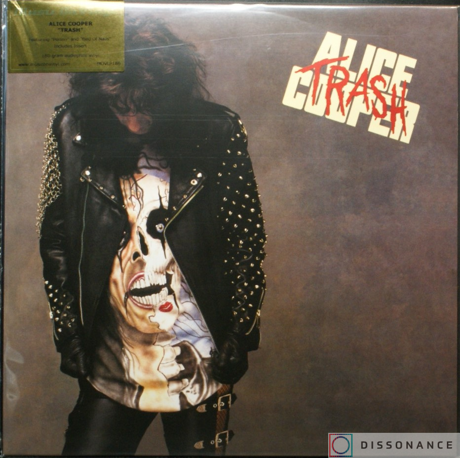 Виниловая пластинка Alice Cooper - Trash (1989) - фото обложки