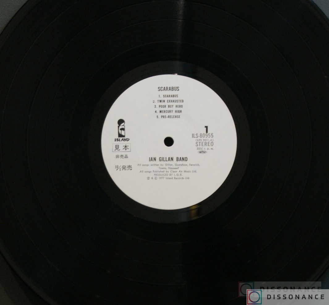 Виниловая пластинка Ian Gillan - Scarabus (1977) - фото 3