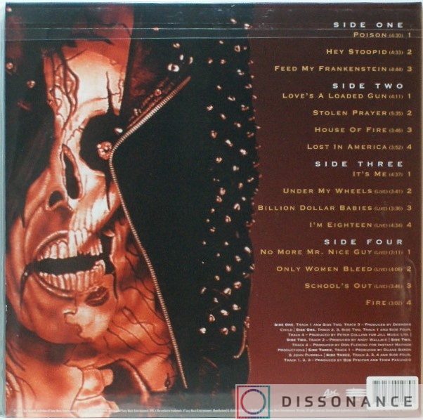 Виниловая пластинка Alice Cooper - Classiks (1995) - фото 1