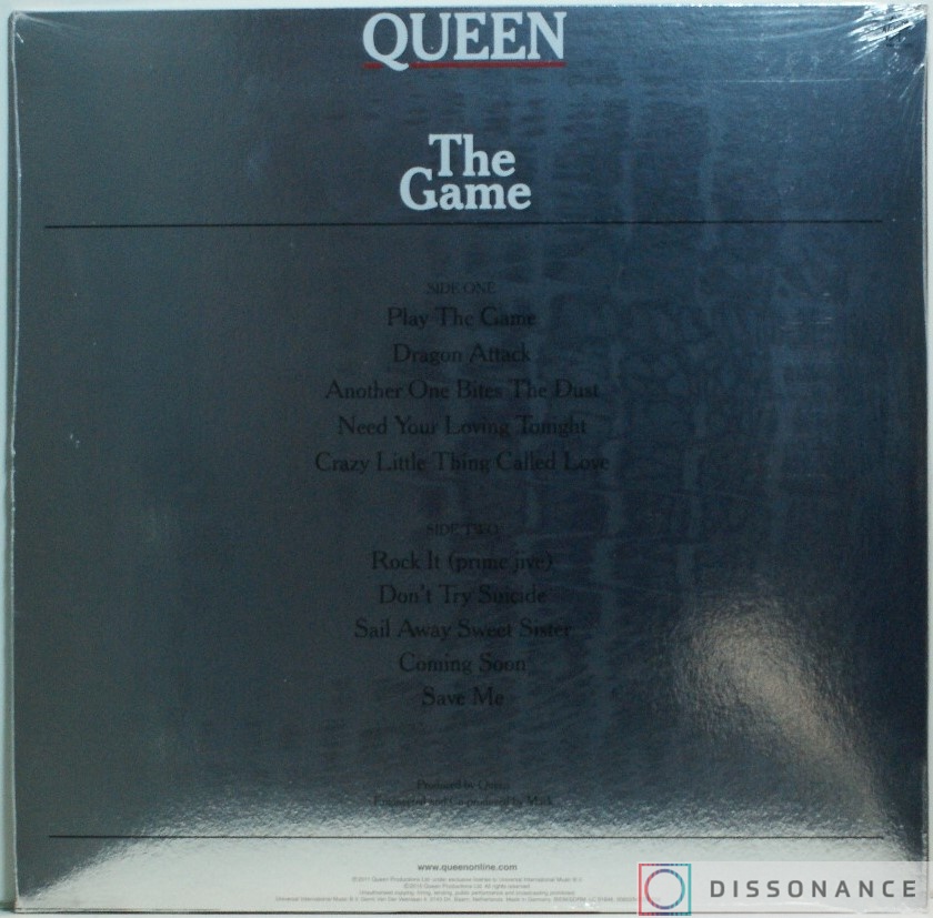 Виниловая пластинка Queen - Game (1980) - фото 1