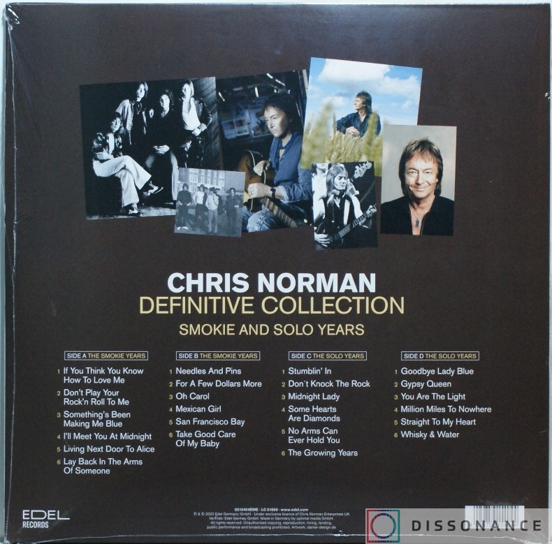 Виниловая пластинка Chris Norman - Smokie And Solo Years (2020) - фото 1