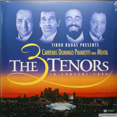 Виниловая пластинка Carreras Domingo Pavarotti - Three Tenors In Concert (1990)