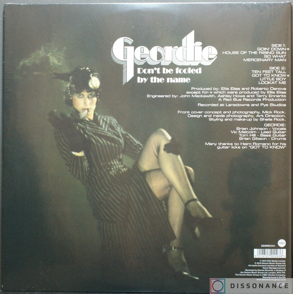 Виниловая пластинка Geordie - Dont Be Fooled By The Name (1974) - фото 1