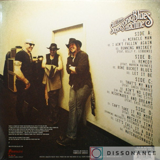 Виниловая пластинка Supersonic Blues Machine - West Of Flushing South Of Frisco (2016) - фото 1