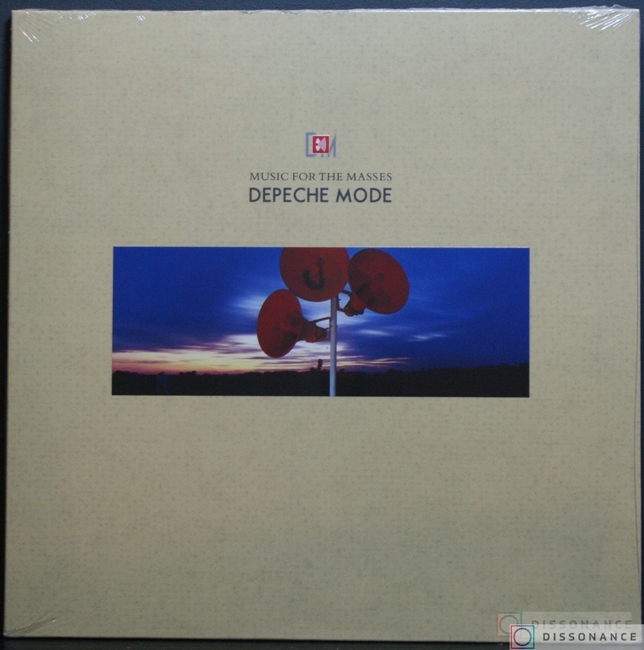 Виниловая пластинка Depeche Mode - Music For The Masses (1987) - фото обложки