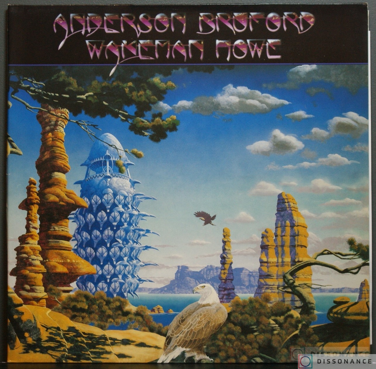 Виниловая пластинка Anderson Bruford Wakeman Howe - Anderson Bruford Wakeman Howe (1989) - фото обложки