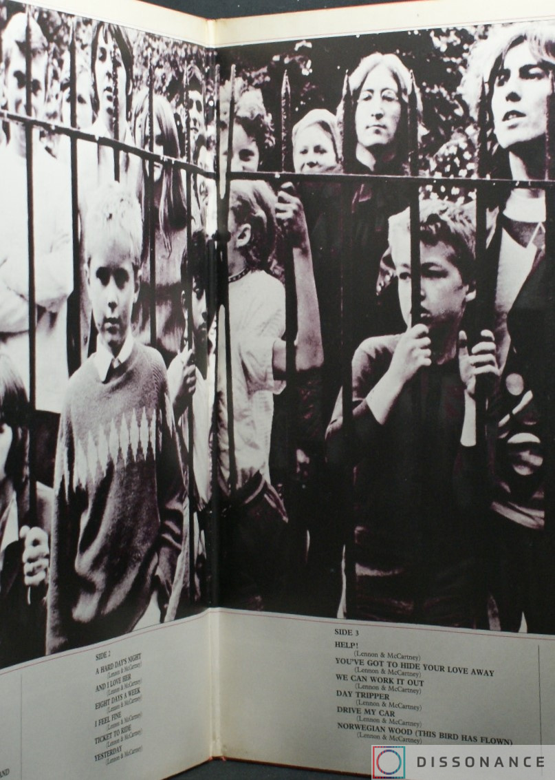 Виниловая пластинка Beatles - 1962-1966 (1973) - фото 1