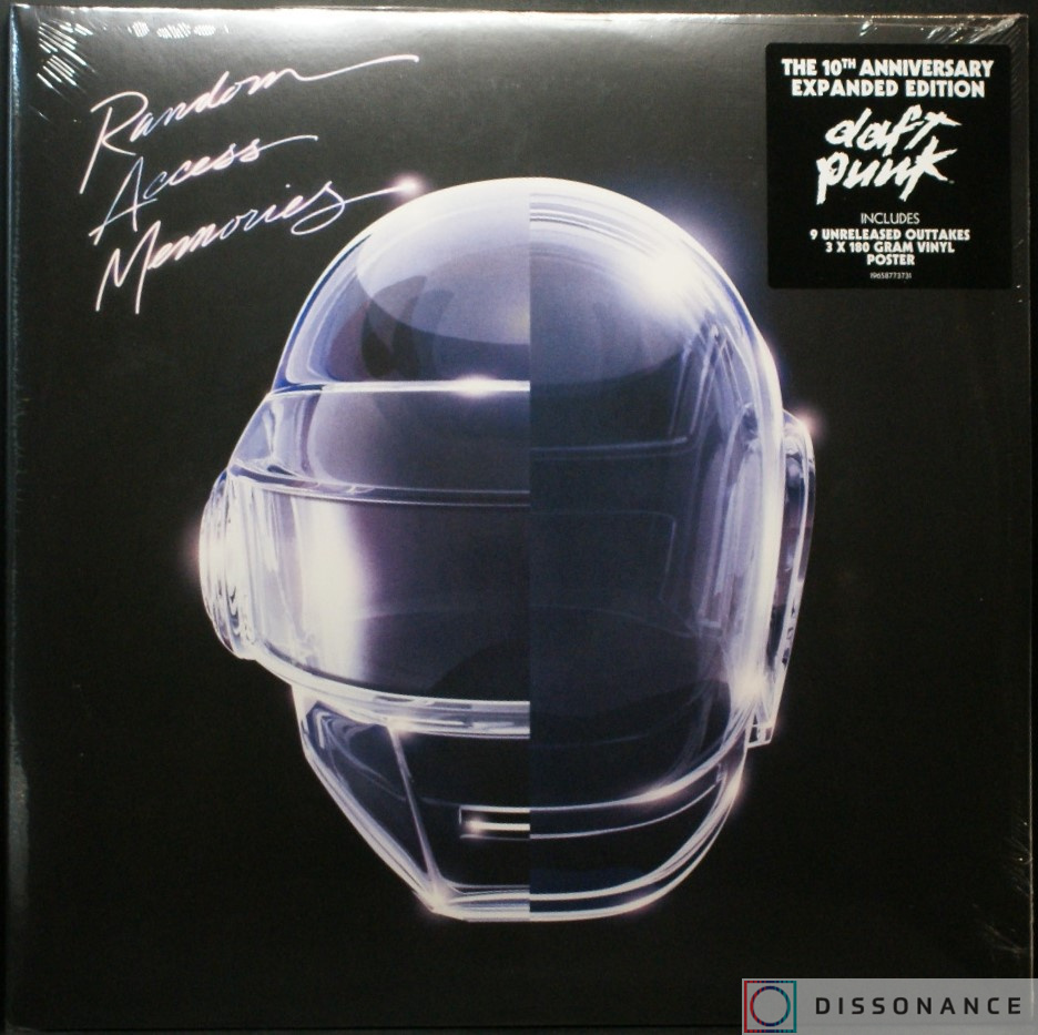 Виниловая пластинка Daft Punk - Random Access Memories Expanded (2013) - фото обложки