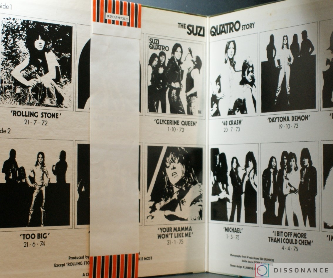 Виниловая пластинка Suzi Quatro - Suzi Quatro Story (1975) - фото 1