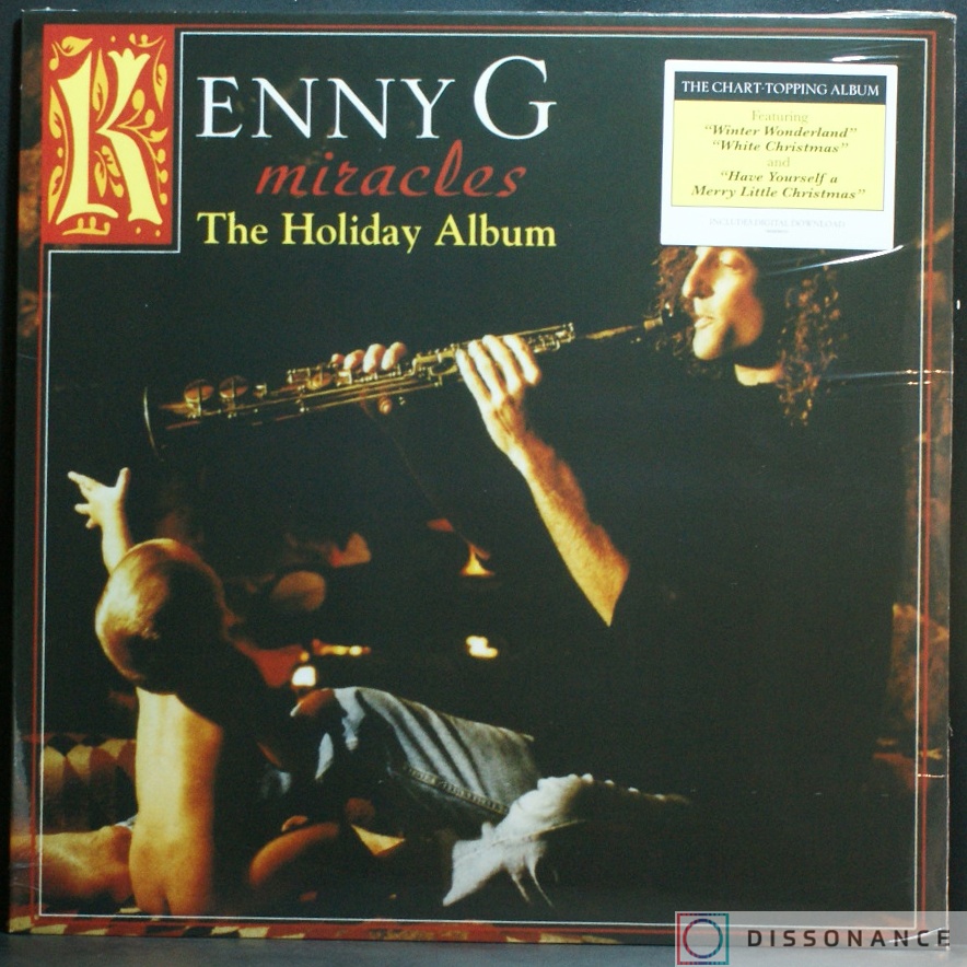 Виниловая пластинка Kenny G - Miracles - The Holiday Album (1994) - фото обложки