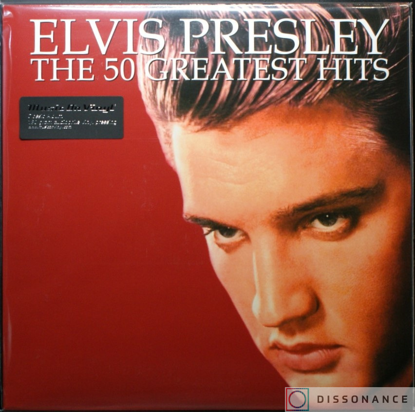 Виниловая пластинка Elvis Presley - 50 Greatest Hits (2010) - фото обложки