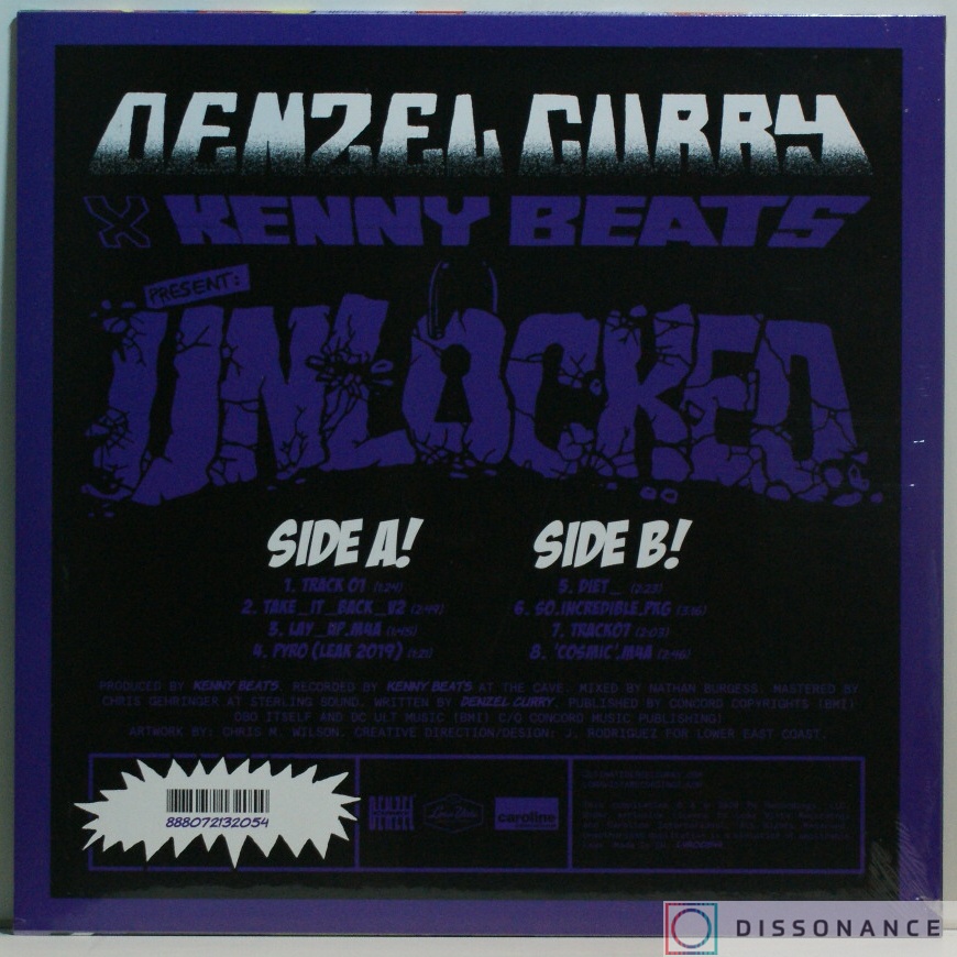 Виниловая пластинка Denzel Curry - Unlocked (2020) - фото 1