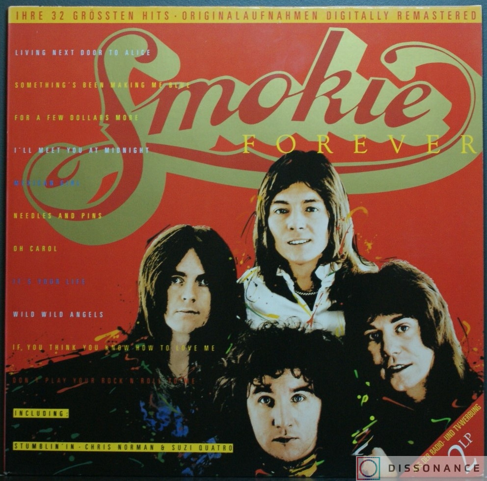 Виниловая пластинка Smokie - Smokie Forever (1990) - фото обложки