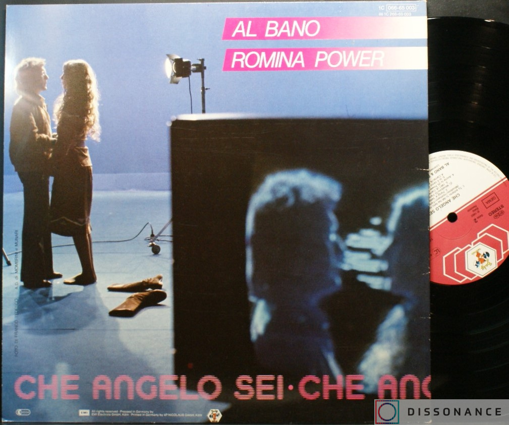 Виниловая пластинка Al Bano And Romina Power - Che Angelo Sei (1982) - фото 2