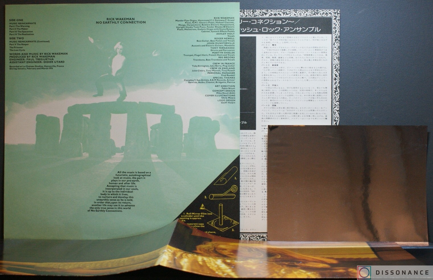 Виниловая пластинка Rick Wakeman - No Earthly Connection (1976) - фото 2