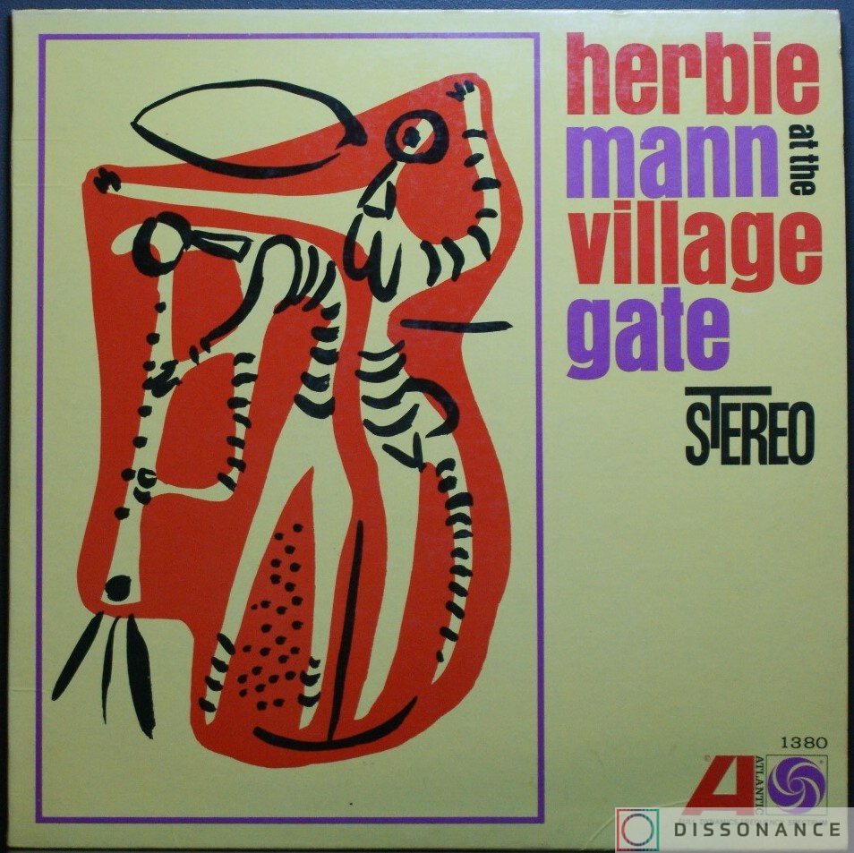 Виниловая пластинка Herbie Mann - At The Village Gate (1962) - фото обложки