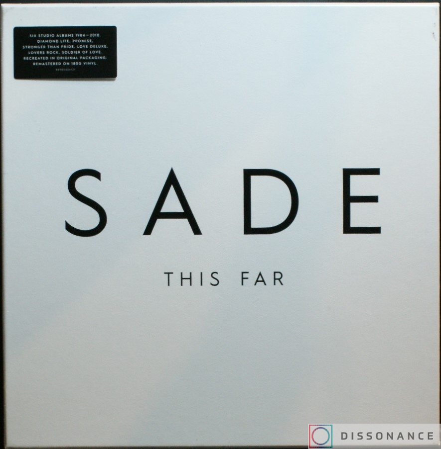 Виниловая пластинка Sade - This Far (2020) - фото обложки