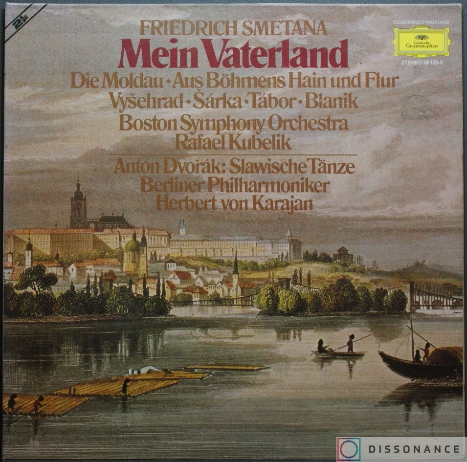 Виниловая пластинка Friedrich Smetana - Mein Vaterland Slawische Tanze (1971) - фото обложки