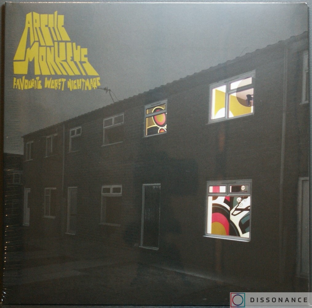 Виниловая пластинка Arctic Monkeys - Favourite Worst Nightmare (2007) - фото обложки