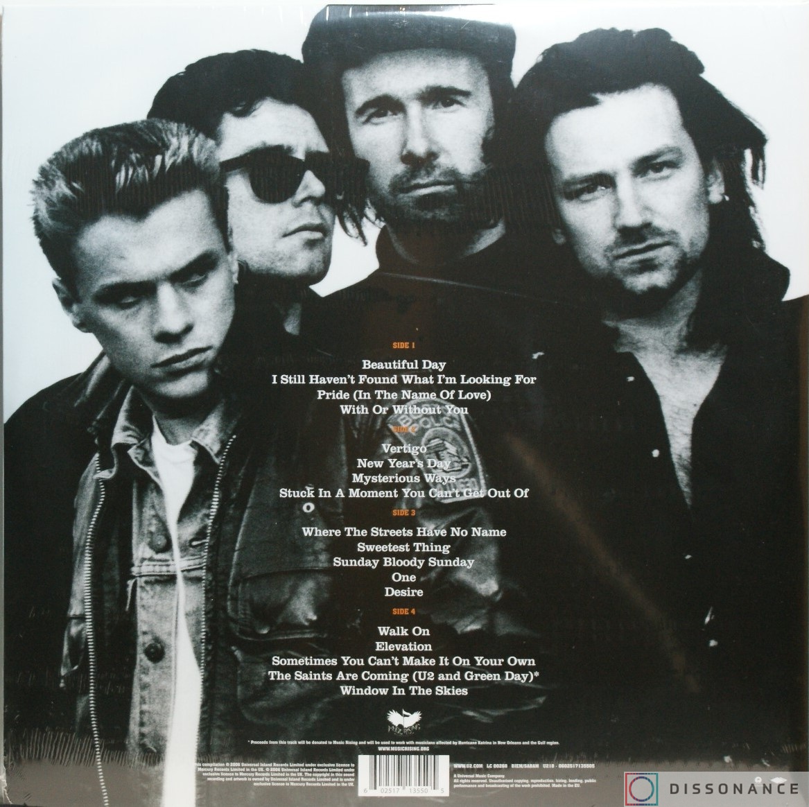 Виниловая пластинка U2 - 18 Singles (2006) - фото 1
