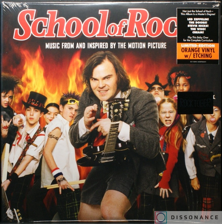 Виниловая пластинка Ost (Soundtrack) - School Of Rock (2003) - фото обложки