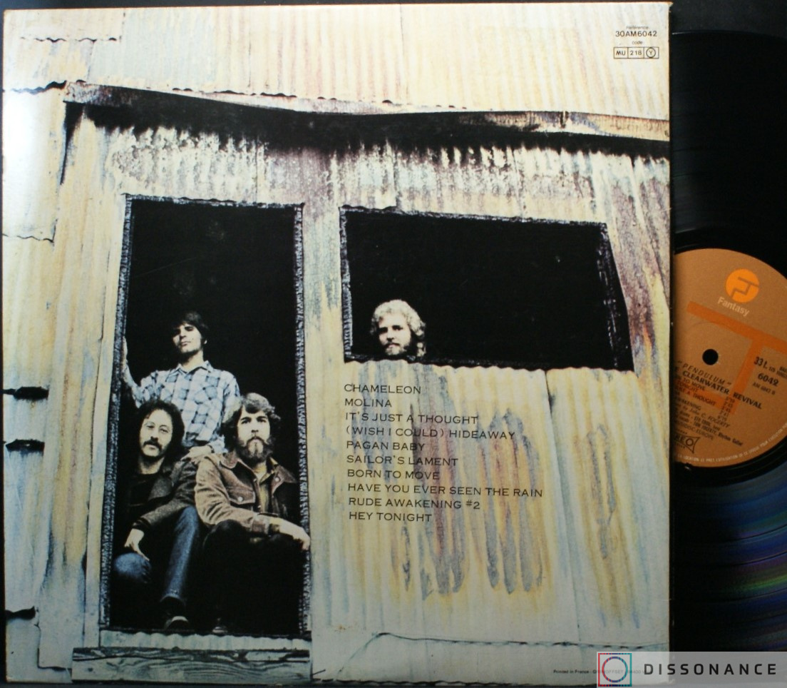 Виниловая пластинка Creedence Clearwater Revival - Pendulum (1970) - фото 2