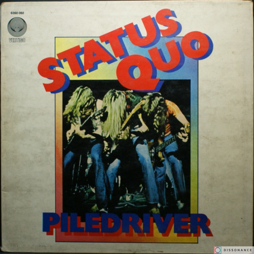 Виниловая пластинка Status Quo - Piledriver (1972)