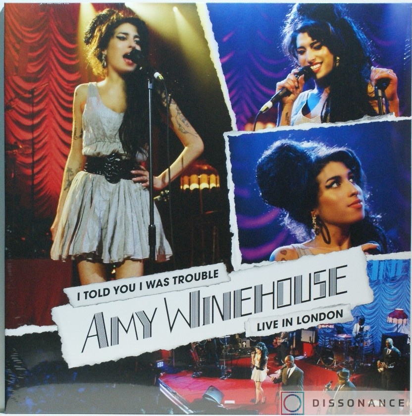 Виниловая пластинка Amy Winehouse - Live In London (2007) - фото обложки