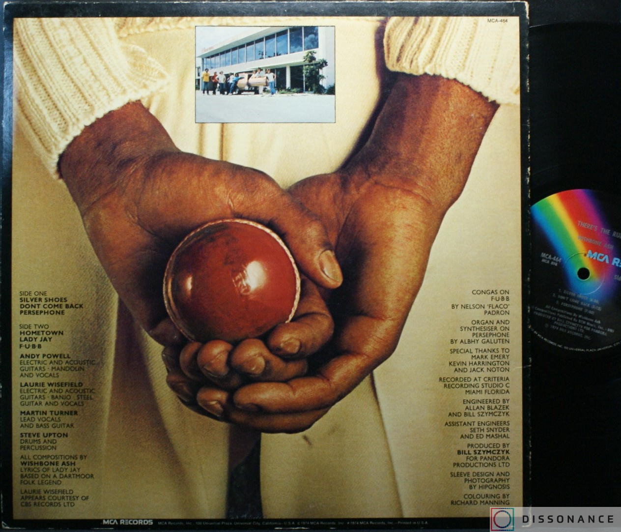 Виниловая пластинка Wishbone Ash - Theres The Rub (1974) - фото 1