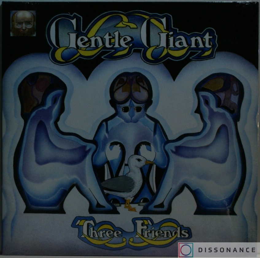 Виниловая пластинка Gentle Giant - Three Friends (1972) - фото обложки