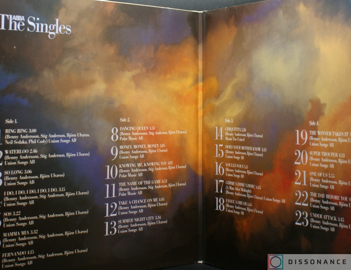 Виниловая пластинка Abba - Singles First Ten Years (1983) - фото 1