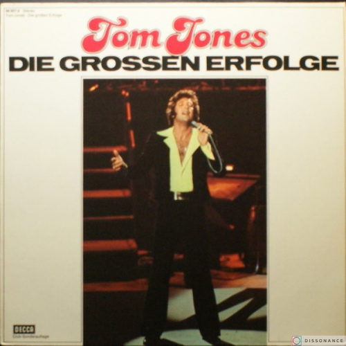 Виниловая пластинка Tom Jones - Tom Jones Die Grossen Erfolge (1977)