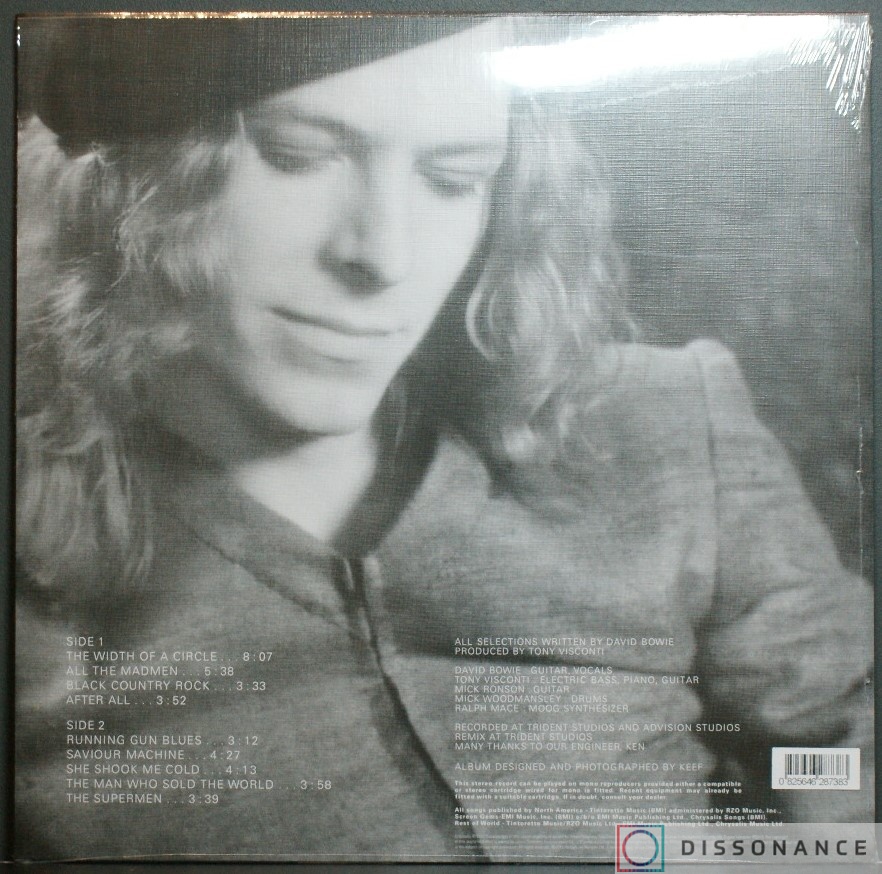 Виниловая пластинка David Bowie - Man Who Sold The World (1970) - фото 1